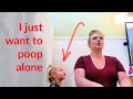 Download Lagu HOW MOMS GO TO THE BATHROOM |  I have no privacy 💩
