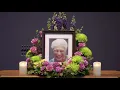 Knox Waterloo Service of Thanksgiving for the life of Dorothy Rumig 2020-10-17