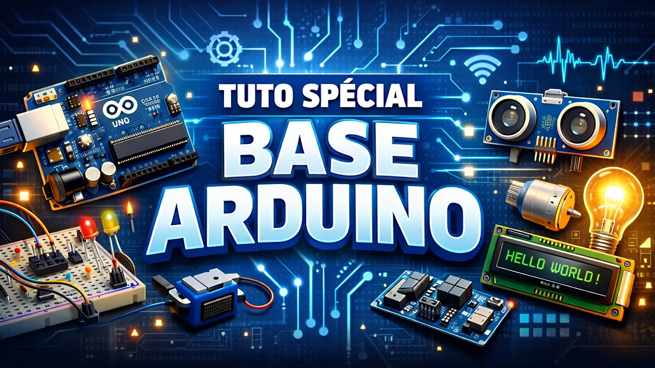 MEGA TUTO ARDUINO : TOUTES LES BASES ! Débutez FACILEMENT sur Arduino !