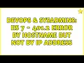 DevOps SysAdmins IIS 7 - 401 2 error by hostname but not by IP address 2 Solutions