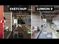 Lumion 9 Interior Rendering Workflow
