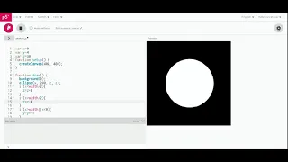 Making the bouncing ball better p5 js