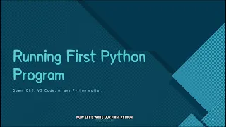 Python Tutorial for Beginners Python Basics Part 1 Learn Python from Scratch