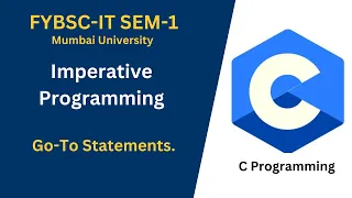 C Programming Tutorial Mastering Goto Statements Imperative Programming Code Mavericks