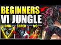How to VI JUNGLE For BEGINNERS In S16 Full Guide