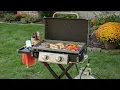 Razor Portable Gas Griddle in Action AND 1-lb cylinder to 20-lb LPG tank conversion Demo