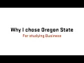 Why you should choose Oregon State College Of Business