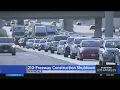 Eastbound 210 Freeway to be closed for 5 days starting Wednesday night