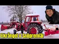 Lagu Elkrångel på traktorn \u0026 årets första snöskottning!