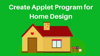 How to create simple Home Design program in java Applet