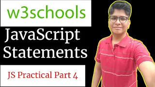 JavaScript Statements w3schools JS Series Part 4