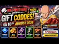 ONE PUNCH MAN The Strongest Codes OPM The Strongest Gift Codes