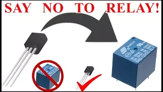 How To Use Transistor As Relay NPN Transistor As DC Switch Best Relay Alternate For Arduino  How To Use Transistor As Relay NPN Transistor As DC Switch Best Relay Alternate For Arduino