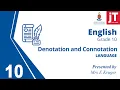 Grade 10 English - Language