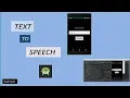 How to Build a Text to Speech App using Android Studio APP