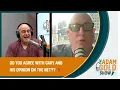 What is it that Adam and Gary do not agree on when it comes to Quad 1 2 3 etc wins and the NET