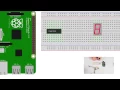 Sunfounder Kit Turorial for Raspberry Pi - Driving 7-Segment Display with 74HC595