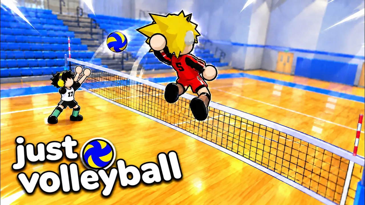 JUST VOLLEYBALL IS THE BEST VOLLEYBALL GAME I HAVE EVER PLAYED