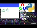 Digit prediction live by and