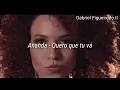 Ananda  - Quero que tu vá (letra)
