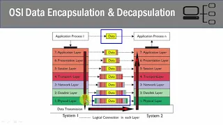 56 OSI Model Data Encapsulation and Decapsulation