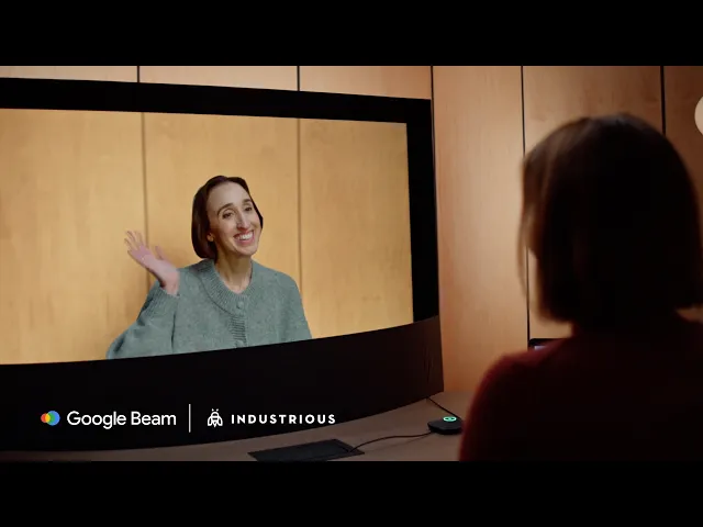 How HP Dimension with Google Beam is bringing copresence to Industrious’ distributed offices YouTube video