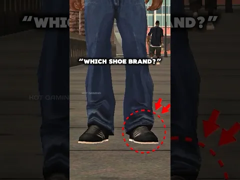 What Brand of Shoes Does CJ Wear? #gamersrockstar #rokstargames #gta