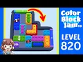 Color Block Jam Level 820 Solution Walkthrough