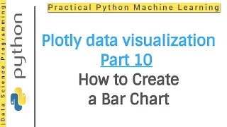 Plotly Data Visualization in Python - Part 10 How to Create a bar chart in Plotly