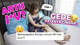 ukuran b ha berapa artis j v gede rasanya gimana kimi hime q u0026a