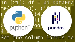 Convert row to column header for Pandas DataFrame