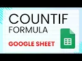 How to Use COUNTIF in Google Sheets for Attendance