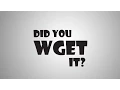 Cool Linux Commands wget