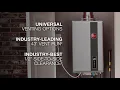 How the Rheem RTG High Efficiency Tankless Water Heater Works