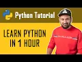 Python Tutorial - Python for Beginners 2021 in Hindi Learn python in 1 Hour