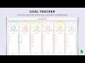 Simple Goal Tracker - Google Sheets Template