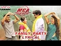 Lagu Family Party Lyrical | MCA Movie Songs | Nani, Sai Pallavi | DSP | Dil Raju, Sriram Venu