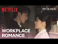 Lagu All great office rumors seem to start in the storage room | My Demon Ep 4 | Netflix [ENG SUB]