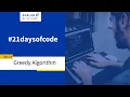 Day 14 - Greedy Algorithm