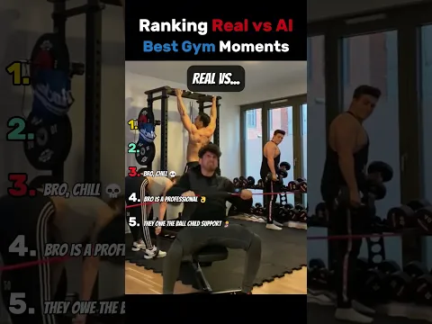 DO NOT CHECK THE SOUND 😭😭 Real vs AI Ranking