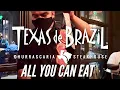 Las Vegas ALL YOU CAN EAT STEAK Texas de Brazil Restaurant