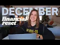 DECEMBER FINANCIAL RESET how much I made spent invested my net worth