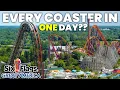 Can You Ride EVERY Six Flags Great America Roller Coaster in ONE Day Vlog 26