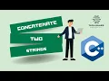 C Tutorial Concatenating Strings with Functions String Manipulation Made Easy TechBoard