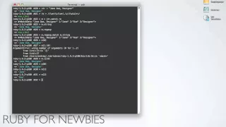 Ruby for Newbies Regular Expression