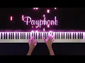 Lagu Maroon 5 - Payphone (no rap) | Piano Cover with Strings (with Lyrics \u0026 PIANO SHEET)