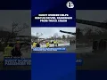 NJDOT worker helps rescue driver passenger from truck crash on Rt 295 in West Deptford NJ