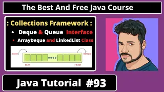 Java Tutorial Queue and Deque Interface in java ArrayDeque and LinkedList Class part 93