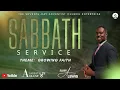 GROWING FAITH SABBATH SERVICE ENTERPRISE SDA CHURCH AUGUST 8TH 2026 ELDER ARNOLD LEWIS