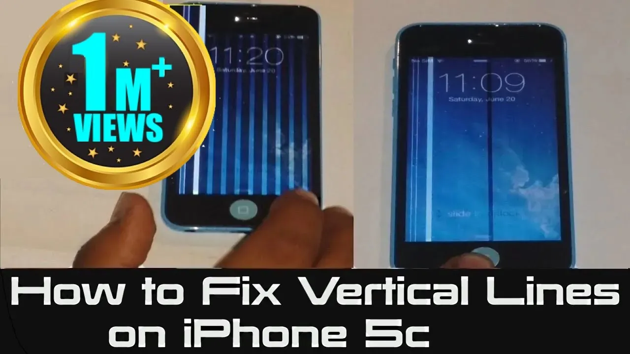 IPhone 6, 6 plus 7, 7 plus, 8 plus, X | fix Vertical Blue lines/ Unresponsive screen